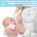 Tondiamo 28 Packs Soft g Tube Pads Holder Abdominal Feeding g Tube Button Cotton Pads Covers for Nursing Care(White)