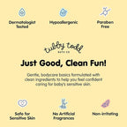 TUBBY TODD Baby Body Wash and Lotion Set - Gentle, Hypoallergenic Skincare for Newborns & Toddlers - 25oz, Lavender Rosemary