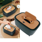 Wipe Warmer for Diaper Changes,Wipe Warmer and Baby Wet Wipes Dispenser Evenly Overall Heating Silence Wipes Warmer for Babies Portable Wipe Warmer