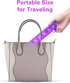 BUG HULL Weekly Pill Organizer Large 2 Packs, Extra Large Travel Pill Organizers, Pill Box 7 Day, Travel Pill Case, Medicine Pill Organizer for Vitamins, Supplements and Medication (White+Purple)