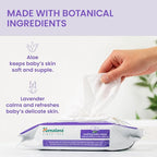 Himalaya Soothing Baby Calming Wipes for Soft, Clean, and Sensitive Skin, 72 wipes, 6 pack