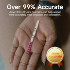 Ovulation and Pregnancy Test Strips, Amazewell Easy at Home Ovulation Strips for Women, Accurate Early Detection, 40 Ovulation Test Strips with 10 hCG Pregnancy Strips