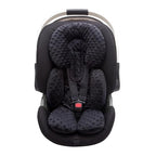 Pro Goleem Infant Car Seat Insert, Babybody Support for Toddler, Soft Minky Preemie Car Seat Insert, 2-in-1 Reversible, Perfect for Carseats, Strollers, Swings, Black