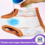 MooMoo Baby Potty Training Underwear 10 Packs Absorbent Toddler Training Pants for Boys and Girls Cotton Pee Pants 2T-9T