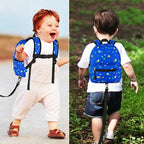 Accmor Toddler Backpack Leash, Mini Child Backpack with Anti Lost Wrist Link, Cute Kids Backpack Leash Walking Harness for Outdoor Travel, Small Excavator Backpack Tether for Baby Boys Girls Ages 1-3