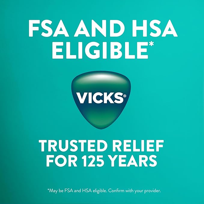 Vicks Sinex Severe Nasal Spray, Moisturizing Ultra Fine Mist with Aloe, Decongestant Medicine, Relief from Stuffy Nose Due to Cold or Allergy, Nasal Congestion & Sinus Pressure Relief, 265 Sprays x 2