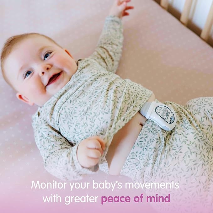 Snuza Hero Baby Monitor: Alerts When No Movement Detected, Gentle Vibration Pre-Alerts, Attaches to Diaper, No WiFi/Bluetooth, Medical Grade Material. Safer Sleep for Babies, Better Sleep for Parents.