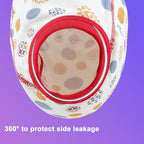 MooMoo Baby 8 Packs Potty Training Pants Cotton Absorbent Training Underwear for Toddler Boy and Girls 2T-9T