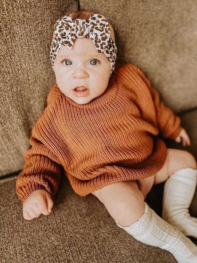 Baby Girls Headbands with Bows Infant Toddler Headwrap Hair Accessories