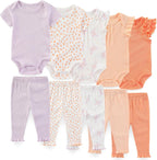 Unisex Baby Boy Girl Pants Sets 10 pack Cotton Casual New born Clothes Comfort Infant Outfit