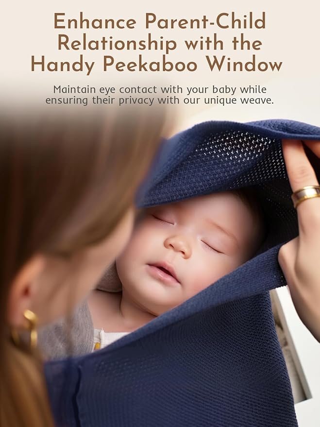 2pk Nursing Cover for Breastfeeding, Soft & Breathable Privacy Poncho, Multi-Use Feeding Shawl, Comfortable & Portable Breastfeeding Cover for Women Includes Mesh Laundry Bag