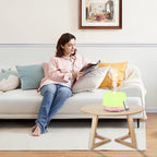 300ML Essential Oil Diffusesrs Remote Control, Aromatherapy Ultrasonic Diffuser, Cool Mist Aroma Humidfier Diffuser, 7 Color Changing LED Light, Auto-Off, Timer for Home, Room, Office, Kids.(Pink)