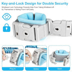 Accmor 3 in 1 Toddler Harness Leash, Reflective kids Harnesses with Anti Lost Wrist Link, Child Leashes with Lock for Boys Girls, Baby Walking Wristband Rope Protection Tether for Outdoor