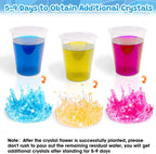 GobiDex Crystal Growing Kit, Science Kits for Kids Age 8-12, Grow Fast in (24H) Science Experiments Lab Toys, DIY STEM Projects Learning & Educational Toys, Crafts Gift Boys & Girls Ages 6 7 8 9 10 12