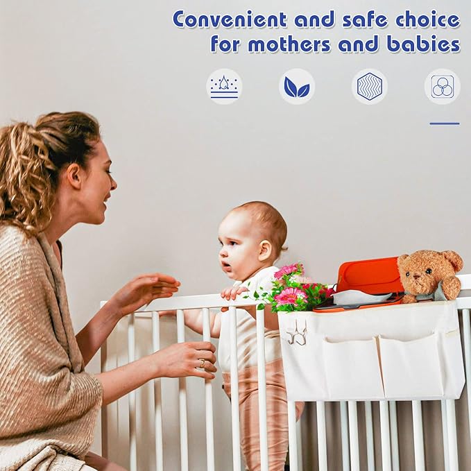 Baby Wipes Dispenser, Wipes Case Baby Wipe Holder Keeps Wipes Fresh, Non-Slip, Easy Open & Close (Black)