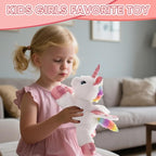 Sew Butiful Unicorn Stuffed Animal, 12in/30cm, Cute Plushies for Girls,Stuffed Unicorn Plush Birthday Gifts Soft Plush Toys Set for Baby, Toddler, Girls, Kids,Decor