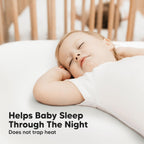 KeaBabies 2-Pack Baby Crib Sheets for Boys, Girls - 52x28 Viscose Derived from Bamboo Toddler Bed Sheets Neutral, Fitted Crib Mattress Cover for Standard Baby Bedding, Soft & Cozy (Soft White)