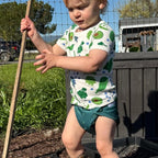 Nora's Nursery Cloth Diaper Cover, Washable Reusable Diaper Cover with Snap Closure, Flat or Fitted - 7 Pack with Wet Bag - Hickory