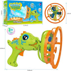 Bubble Gun Bubble Machine Dinosaur Bubble Blower Toy for Kids and Toddlers Bubble in Bubble Gun Party Favors Birthday Christmas Easter Gift for 3 4 5 6 7 8 9 Years Old Boys and Girls (Green)