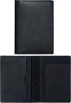 HIFA Leather Passport Holder, Handmade Passport Cover with Card and Ticket Slot - Genuine Leather, Elegant Design, Easy Access - Passport Case, Passport Wallet, Passport Holder