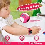 Potty Training Watch for Toddlers with Countdown, Magnetic Charging, Flashing Lights, Fun Music or Vibration Alerts - Waterproof Interactive Toilet Training Reminder for Boys & Girls Ages 2-9
