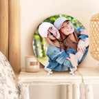 Generic Custom Clocks for Walls Personalized Picture Hanging Time Clocks Silent Non Ticking Round Decoration for Kitchen Creative, 12inch-30cm