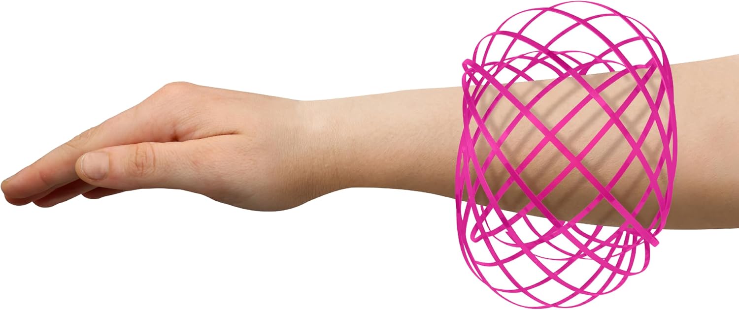 Digital Energy Kinetic Educational Spring Toy - Multi Sensory Interactive 3D Shaped Flow Ring ()