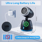 Rechargeble Bubble Machine, 270° Automatic-Rotating, 38000 Big Bubbles/min, 1000ml Large Bubble Tank, 2200mAh Battery, Bubble Maker for Kids Toddlers, Parties, Wedding, Birthday, Outdoor, Black