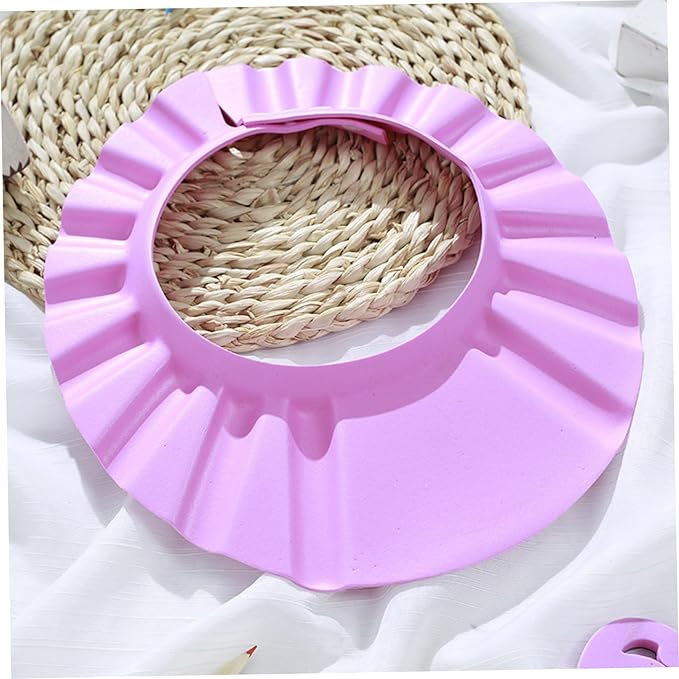 Baby Bath Head Cap Visor Shower Bathing Protection Bath Cap Visor Hat for Baby Toddler Kids
