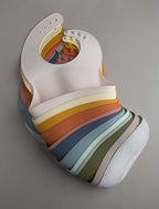 Loulou Lollipop Soft, Waterproof Silicone Feeding Bib