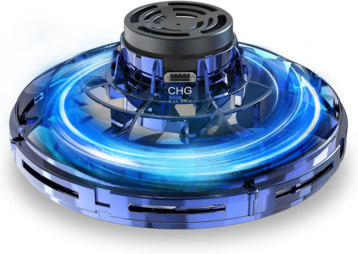 Hand Operated Mini Drones, Fidget Flying Spinner with Lights, UFO Drone Flying Toys, Cool Stuff Gadgets Christmas Birthday Gifts for Boys Girls Teens 8 9 10 11+