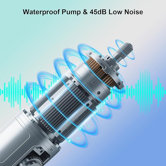 Nasal Aspirator for Baby, 9-Levels Suction Rechargeable Baby Nose Sucker with Waterproof Pump, Snot Sucker for Baby with Storage Compartment, 70KPA Baby Nasal Aspirator with Music& Tip-Light