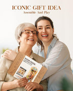 Rolife DIY Book Nook Kit for Adults, Miniature Dollhouse Booknook Kit, 3D Wooden Puzzle Creative Decorative Bookends Bookshelf Diorama Insert Crafts Hobbies Gifts (Romantic Venice)