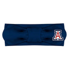 Creative Knitwear Arizona Wildcats Infant Girls Navy Solid Hair Knot Headband Embroidered Logo - Size Newborn - 4T