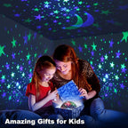 YACHANCE Kids Night Light Projector with Music.Baby Night Light Star Projector with Remote & Timer.Baby Sensory Lights Toys for Kids.Sound Machine Baby with 29 Soothing Sound for Sleeping.