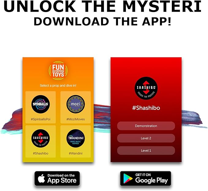 Shashibo Shape Shifting Box - Award-Winning, Patented Fidget Cube w/ 36 Rare Earth Magnets - Transforms Into Over 70 Shapes, Gift Box, Download Fun in Motion Toys Mobile App (Wings, 4 Pack)