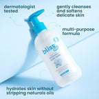 Bliss Baby Shampoo and Body Wash, Premium 2-in-1 For Babies, Toddlers & Kids, Unscented & Hypoallergenic - Gentle Baby Soap - Vegan, Hydrating For Sensitive Skin - Avocado, Shea Butter & Calendula