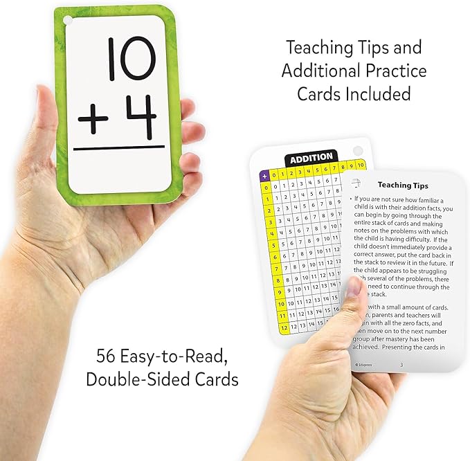 Teacher Created Resources Addition 0-12 Flash Cards (EP62033)