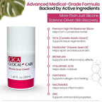 CICA Silicone Scar Cream – New & Old Scar, Stretch Marks & PIH Appearance Improvement - Medical-Grade Silicone with TECA, PASSIOLINE, Hyaluronic Acid & Panthenol - Supports Wound Healing - 50 ml