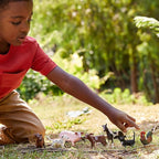 Schleich Farm World - 7 PC Farm Animal Playset with Dog, Cat, Pig, Goat, Rooster, Baby Horse and Cow Toys - Realistic Barnyard Figurines - Fun Educational Figures For Kids and Toddlers Ages 3+ | 77533