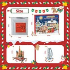 Advent Calendar 2025 Kids 3D World Architecture Puzzle, 24 Days Christmas Advent Calendar, 24 Mini 3D Puzzles, World Architecture Puzzle Gift, Suitable for Boys, Girls, and Geography Lovers