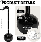 Otamatone Japanese Electronic Musical Instrument Portable Music Synthesizer from Japan by Maywa Denki Educational Fun Gift for Children, Teens & Adults - Black White Blue Set