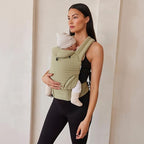 Bumpsuit Baby Carrier for Men Women Newborn to Toddler (7-45 lbs), Ergonomic Face-in & Face-Out Quilted Shell Baby Wearing Carrier with Pockets and Padded Cross Over Back Straps