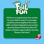 Skillmatics Foil Fun - Easter Cards, No Mess Art for Kids, Easter Basket Stuffers, Craft Kits, DIY Creative Party Activity, Gifts for Girls & Boys Ages 4, 5, 6, 7, 8, 9