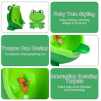 Urinal for Toddlers Boys with Frog Funny Aiming Target,Frog Urinal Potty Training (CrownFrog)