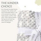 Ultra-Soft Baby Blanket - Lightweight & Breathable, Neutral Newborn Designs, Cloud Baby Crib, Infant, Toddler - 47"x47" Large