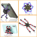 8 PCS Noctilucent Transformable High Speed Rotation Fidget Spinners Toys for Kids and Adults Stress Relief Fingertip Toys for Boys and Girls Fingertip Gyros for ADHD Autism for Kids