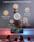 Night Light for Kids, Portable USB Night Lamp with 2200 mAh Battery, Bright Color Changing Light for Nightstand, Small Touch Bedroom Table Lamp for Girls, Boys, Toddler