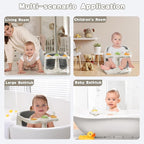 Baby Bath Seat for Babies 6 Months & Up - Bath Seats for Babies Sitting up, Non-Slip Toddler & Infant Bath Seat Comfortable Baby Bath Chair