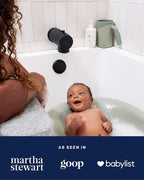 Lalo Spout Cover – BPA-Free Silicone Bath Spout Safety Cover for Babies & Toddler, Fits Most Faucets, Soft & Durable Silicone Bathtub Faucet Cover, Easy to Clean - Sage